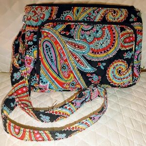 Vera Bradley Crossbody – Parisian Paisley (Retired Pattern) – Little Hipster